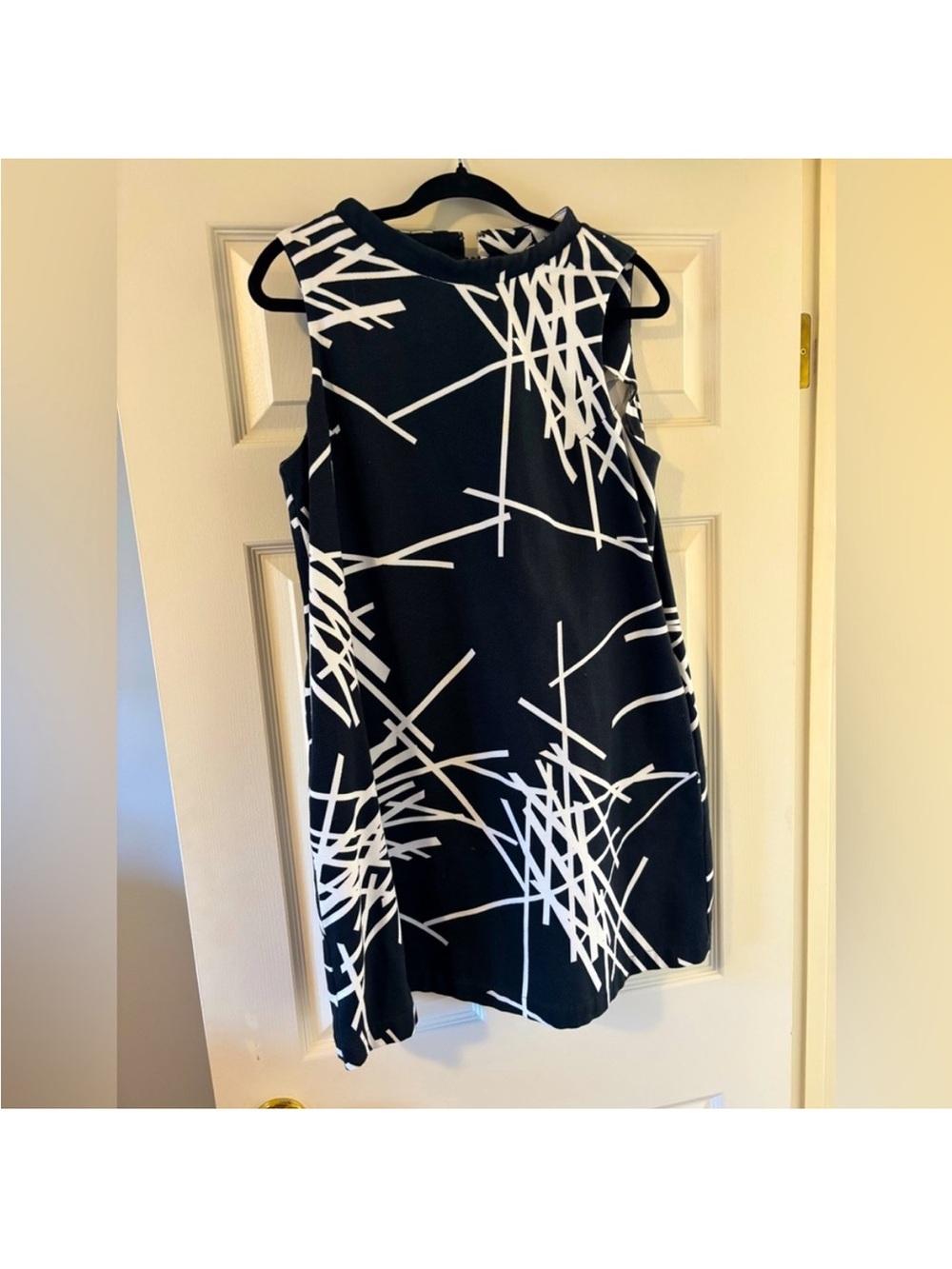 Tori Richard Hawaii retro mad men style Sleeveless Shift Dress with pockets